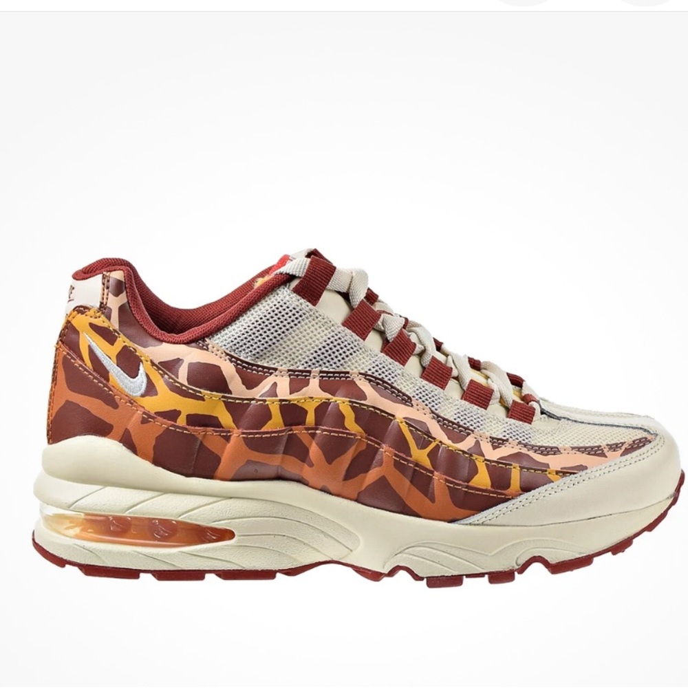 Nike Air Max 95 Giraffe Print Sneakers 5.5Y / Women’s 7 Unique